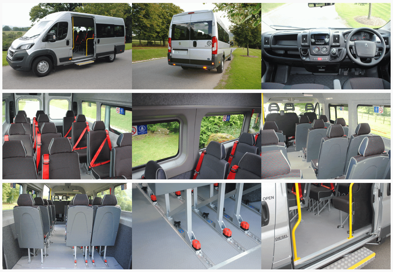 A gallery of Minibus Lite images